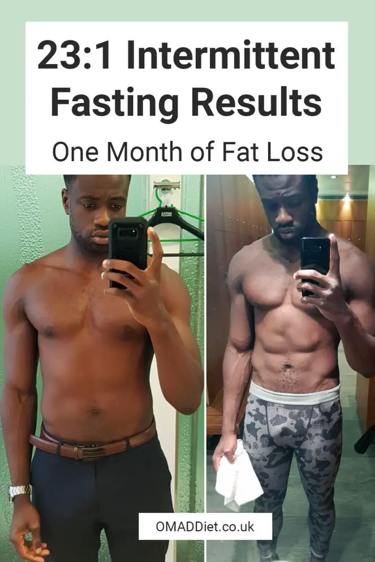 1 Month Intermittent Fasting Results
