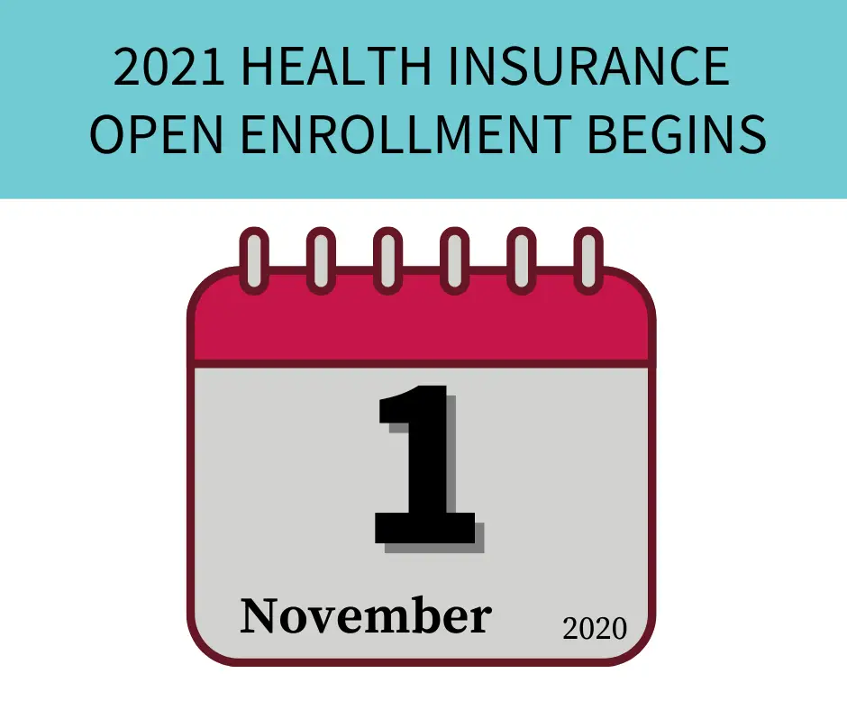 2021 health insurance open enrollment