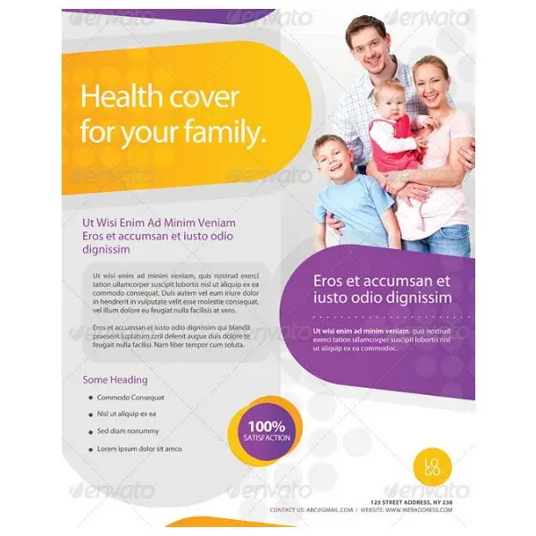 9+ Health Insurance Flyer Designs &  Templates PSD, AI