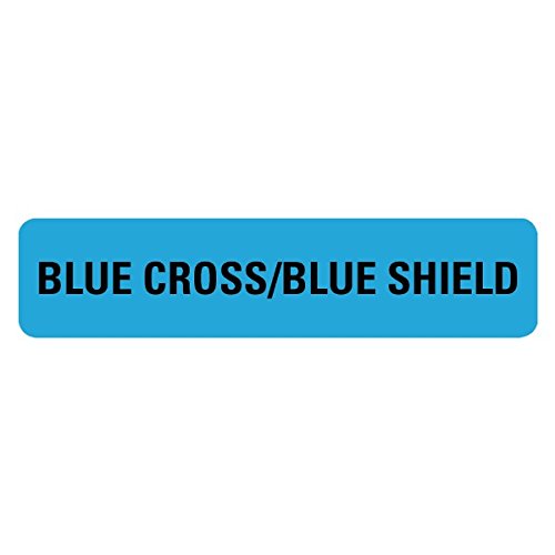 BLUE CROSS BLUE SHIELD Medical Labels LV
