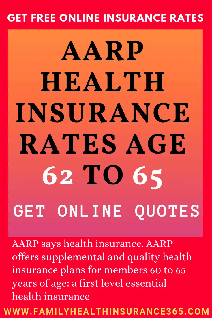 Does Aarp Offer Health Insurance For Those Under 65