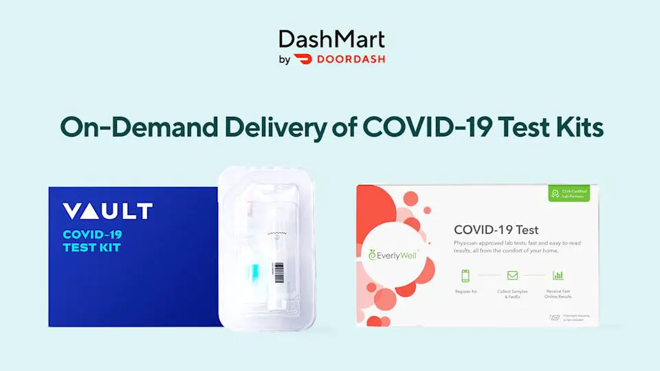 DoorDash to deliver at home COVID