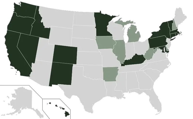 File:ACA health insurance exchanges by state.svg