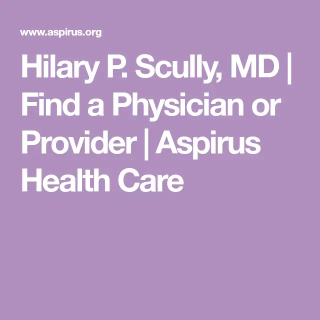 Hilary P. Scully, MD
