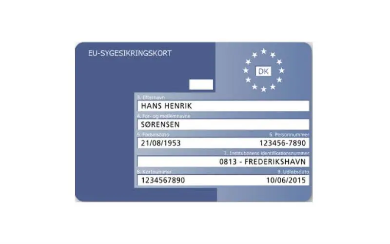 How do I get an EU Health Insurance Card(the blue card)?