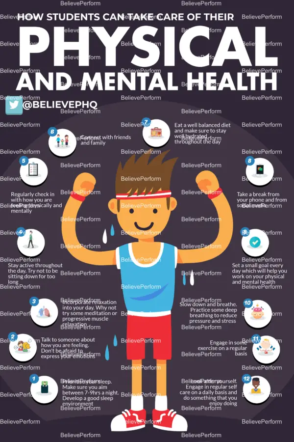 How students can take care of their physical and mental health