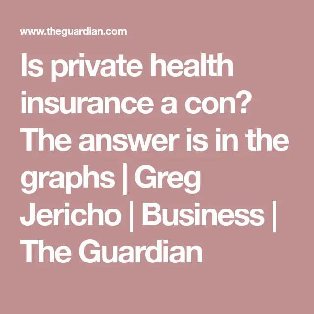 Is private health insurance a con? The answer is in the graphs (With ...