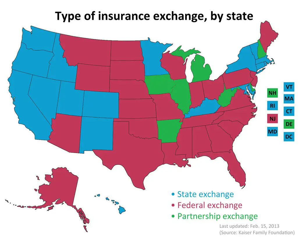 Map of State Exchanges Final