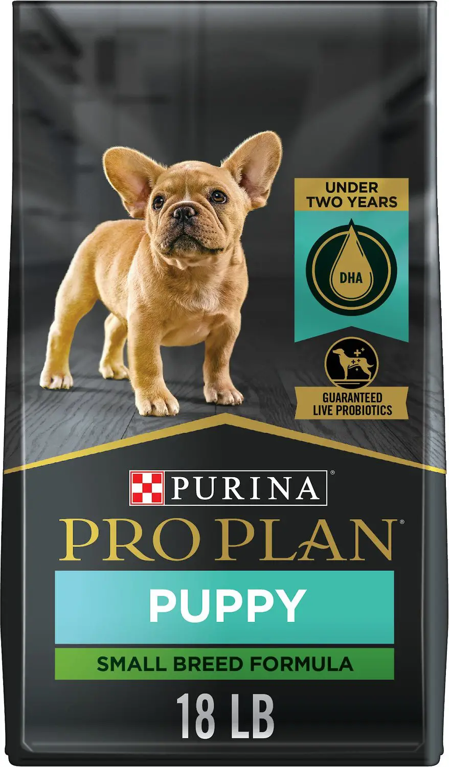 Purina Pro Plan Focus Puppy Small Breed Formula Dry Dog Food, 18