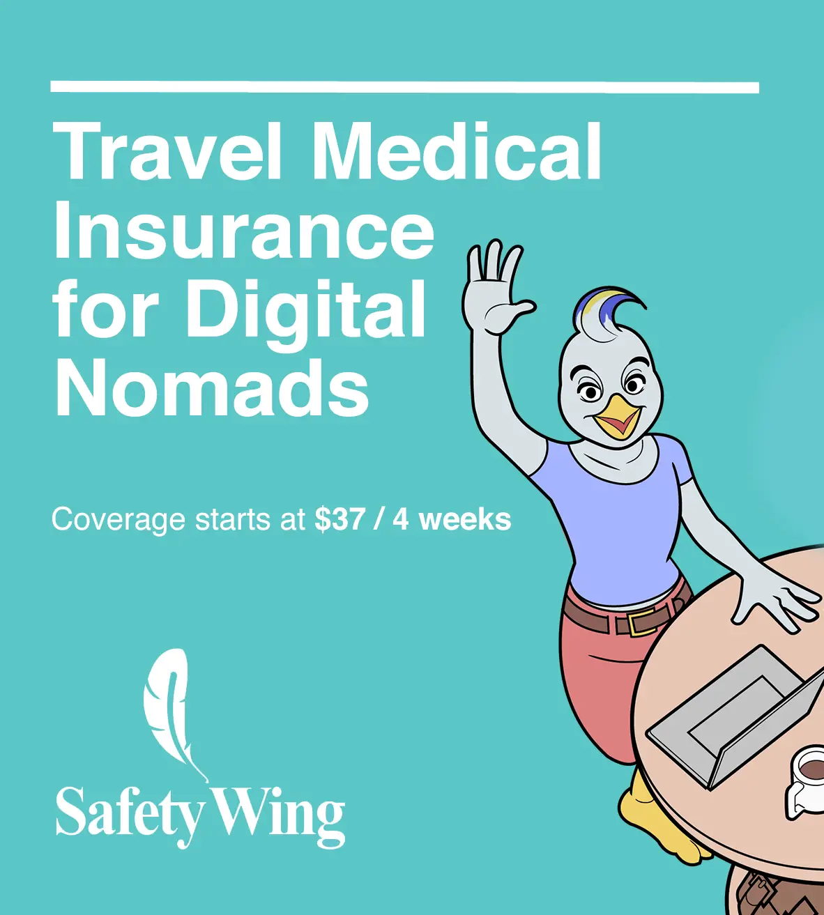 SafetyWing: Innovative Travel Medical Insurance for Long Term Travelers ...