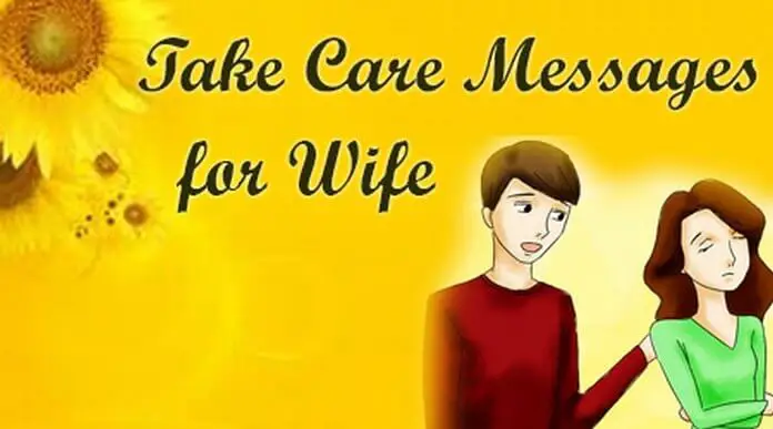 Take Care Messages for Wife
