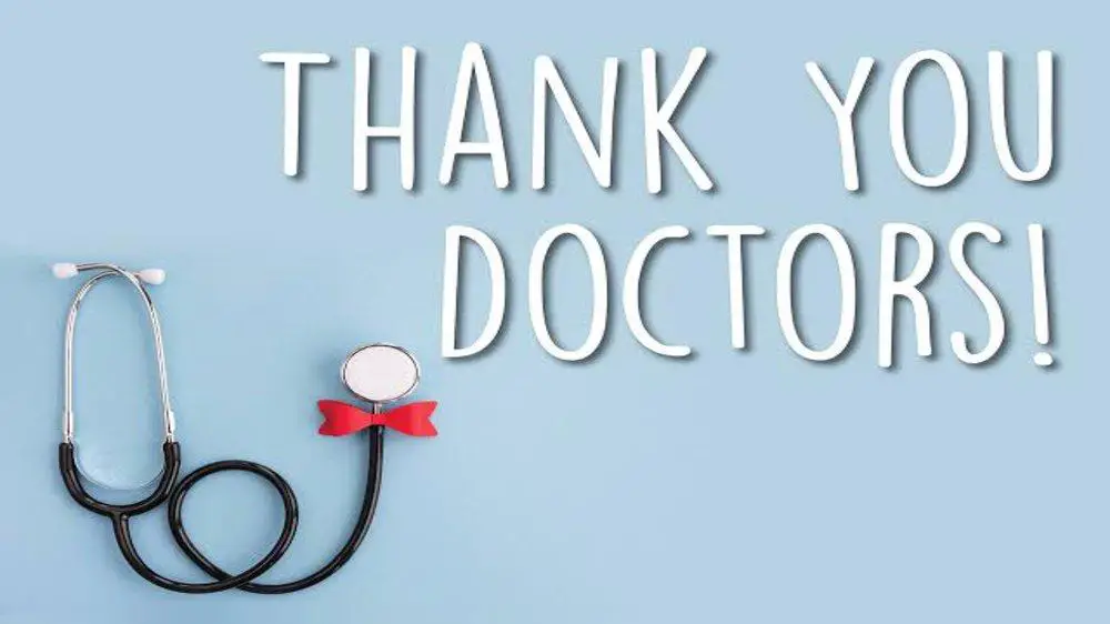 Thank you doctor for taking care of my daughter like yours!