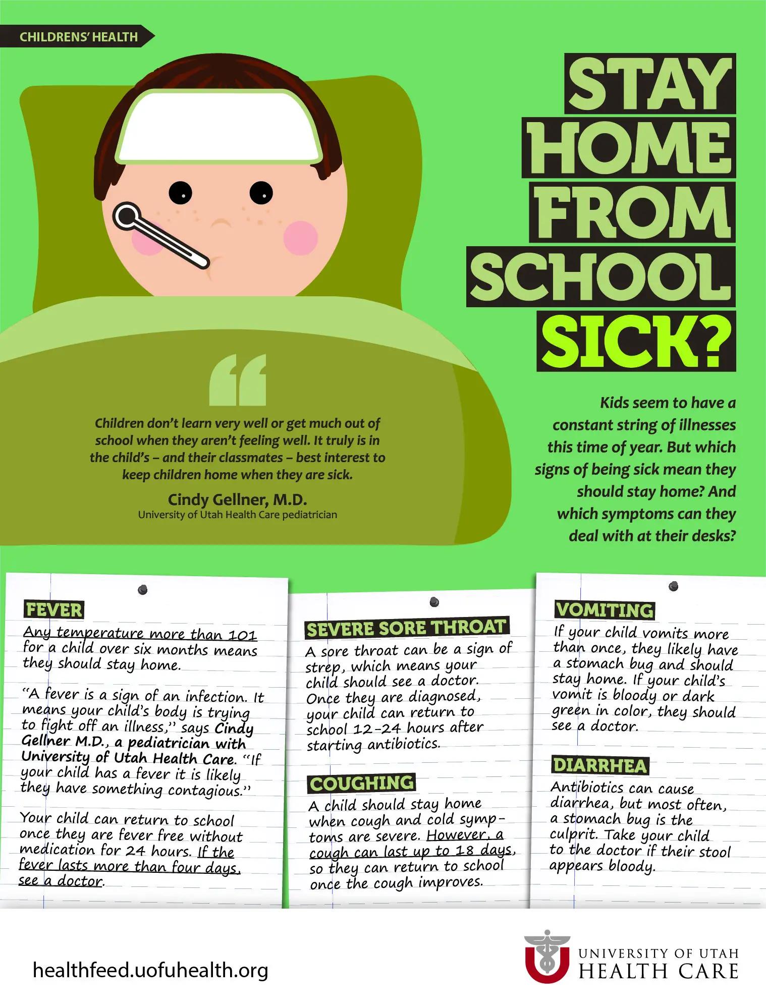 When Sick Kids Should Stay Home